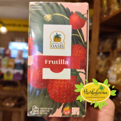 TE DE FRUTILLA 20 SAQ. HIERBAS DEL OASIS