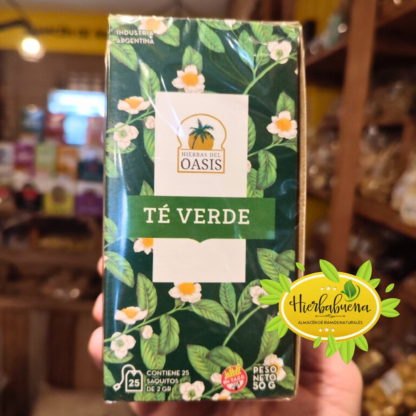 TE VERDE 25 SAQ. HIERBAS DEL OASIS
