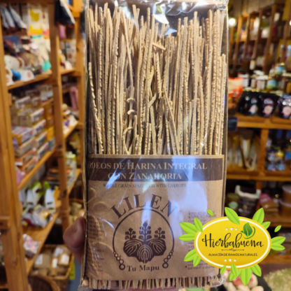 FIDEOS INTEGRALES CON ZANAHORIA 500 GR. LILEN