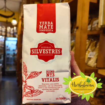 YERBA MATE NRO 5 BIENESTAR 500 GR. SILVESTRE