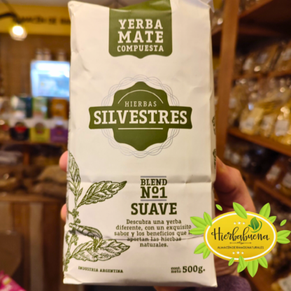 YERBA MATE NR 1 SUAVE 500 GR. SILVESTRE