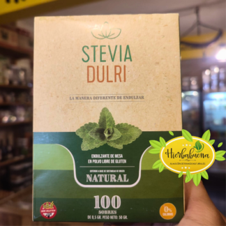 STEVIA DULRI 100 SOBRES