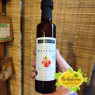VINAGRE DE MANZANA ORGANICO 250 CC. PAMPAGOURMET