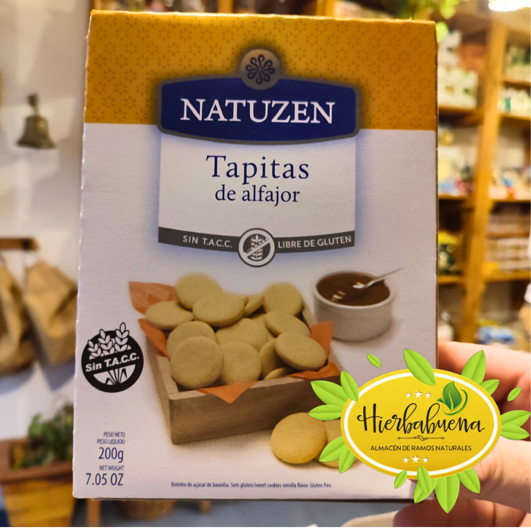 TAPITAS DE ALFAJOR 280 GR. NATUZEN