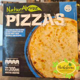 PIZZAS DE ARROZ MOZZARELLA 320 GR. NATURALRROZ