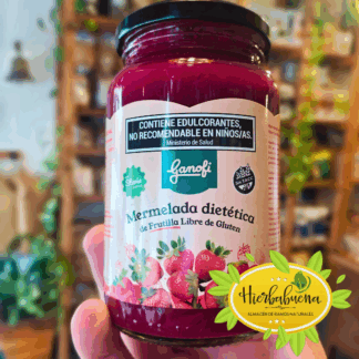 MERMELADA DE FRUTILLA C//STEVIA 400 GR. GANOFI