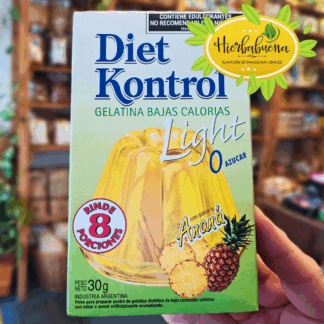 GELATINA LIGHT DE ANANA 30 GR. DIET KONTROL