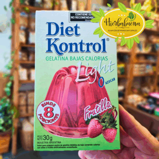 GELATINA LIGHT DE FRUTILLA 30 GR. DIET KONTROL