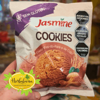 COOKIES CASTANHAS DO PARA E DE CAJU 120 GR. JASMINE