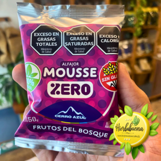 ALFAJOR MOUSE ZERO FRUTOS DEL BOSQUE 50 GR. CERRO AZUL