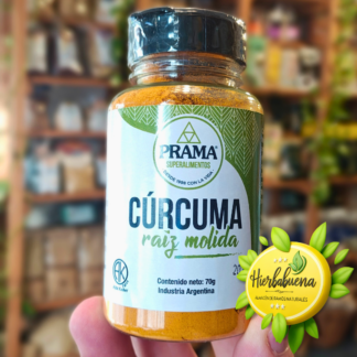 CURCUMA RAIZ MOLIDA 70 GR. PRAMA