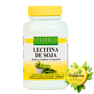 LECITINA DE SOJA 60 CAPS. VITATECH