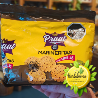 MARINERITAS CON SEMILLAS S//TACC 125 GR. PRAAT