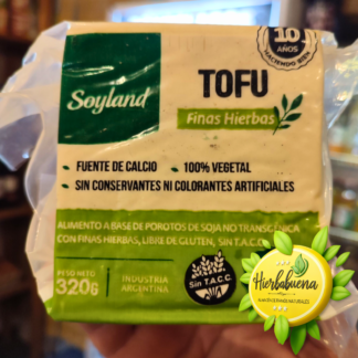 TOFU FINAS HIERBAS 320 GR. SOYLAND