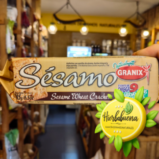 GALLETITAS SESAMO 185 GR. GRANIX