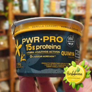YOGURT DE COCO S//VAINILLA CARAMEL POWER PRO 150 GR. QUIMYA