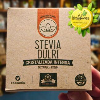 STEVIA CRISTALIZADA 30 SOBRES DULRI