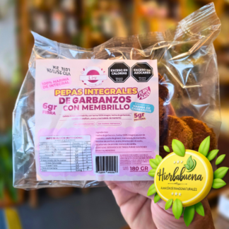 PEPAS INT. DE GARBANZOS 180 GR. UN RINCON VEGANO
