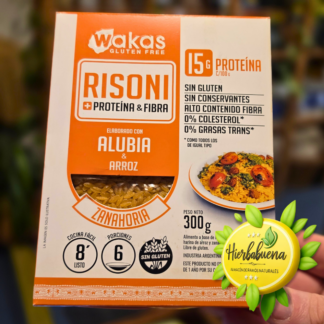 RISONi DE ALUBIA Y ARROZ ZANAHORIA 300 GR. WAKAS
