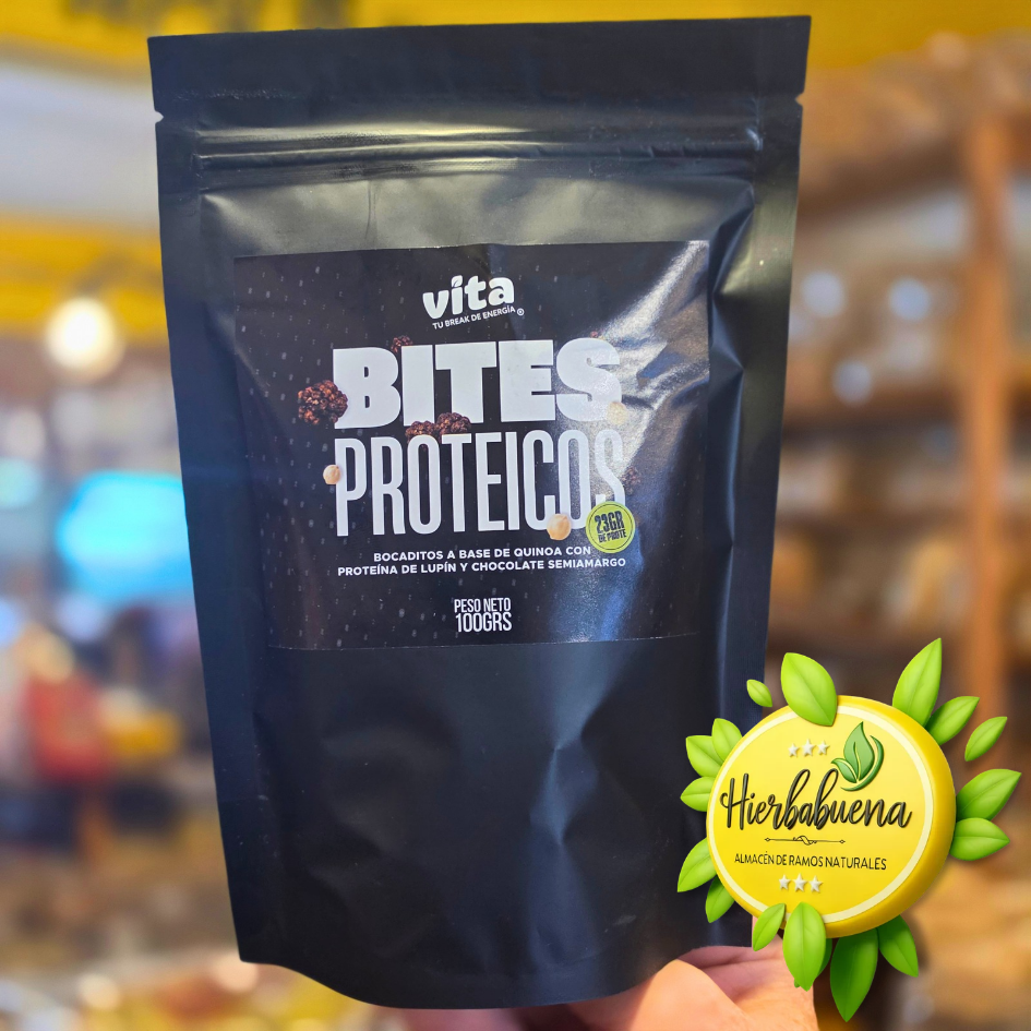 BITES PROTEICOS 23 GR. DE PROTEINA 100 GR. VITA