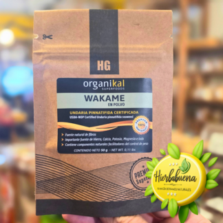 WAKAME EN POLVO 50 GR. ORGANIKAL