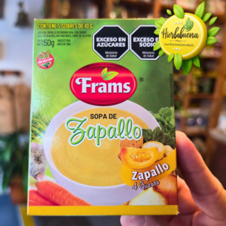 SOPA DE ZAPALLO LIGHT X 5 SOBRES FRAMS