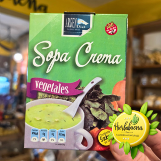 SOPA CREMA VEGETALES 5 SOBRES 100 GR. ARGENDIET