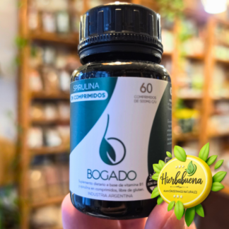 SPIRULINA 60 COMP. BOGADO