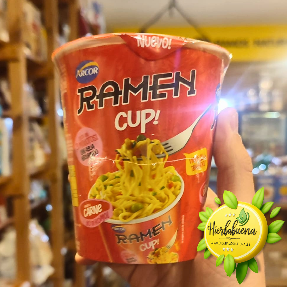 RAMEN CUP CARNE 65 GR. ARCOR