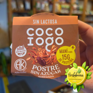 POSTRE DE MANI S//AZUCAR PROTEICO 120 GR. COCOIOGO