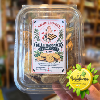 SNACKS PROVENZAL KETO 250 GR. AMORE BISCOTTI