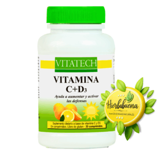 VITAMINA C+D3 30 COMP. VITATECH