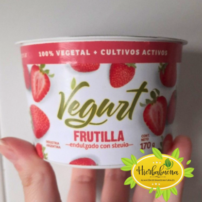 YOGURT DE COCO S//FRUTILLA C//STEVIA 170 GR. SOZOE