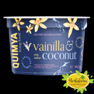 YOGURT DE COCO S//VAINILLA S//AZUCAR 170 GR. QUIMYA