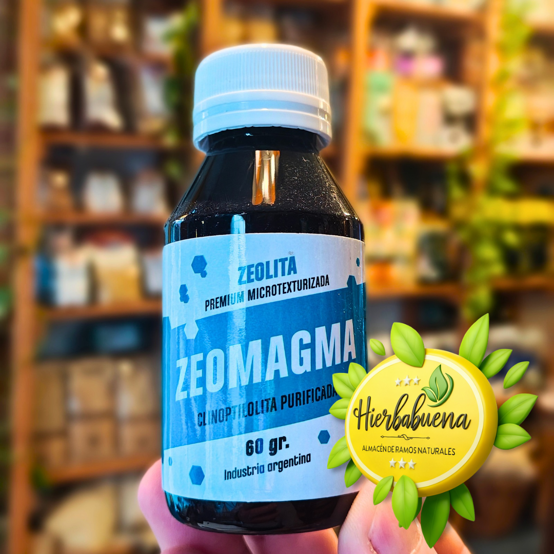 ZEOLITA EN POLVO 60 GR. ZEOMAGMA