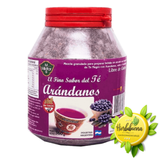 TE ARANDANO GRANULADO 360 GR. MILDFOR