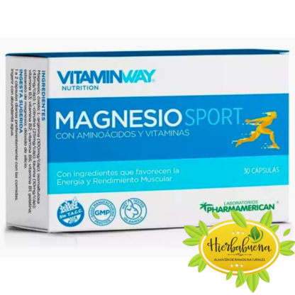MAGNESIO SPORT 10 CAP. VITAMINWAY