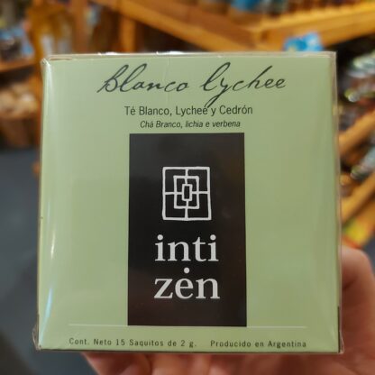 TE BLANCO LYCHEE 15 SAQ INTI ZEN