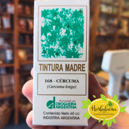 CURCUMA TINTURA MADRE 60 CC. DROGUERIA ARGENTINA