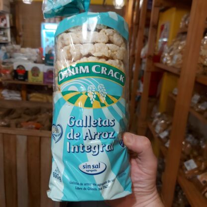 GALLETA DE ARROZ INTEGRAL SIN SAL DHUM CRACK