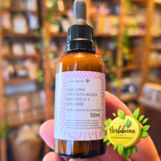 CURCUMA, PTA. NEGRA, RHODIOLA Y JENGIBRE 50 ML. CULTIVAMENTE