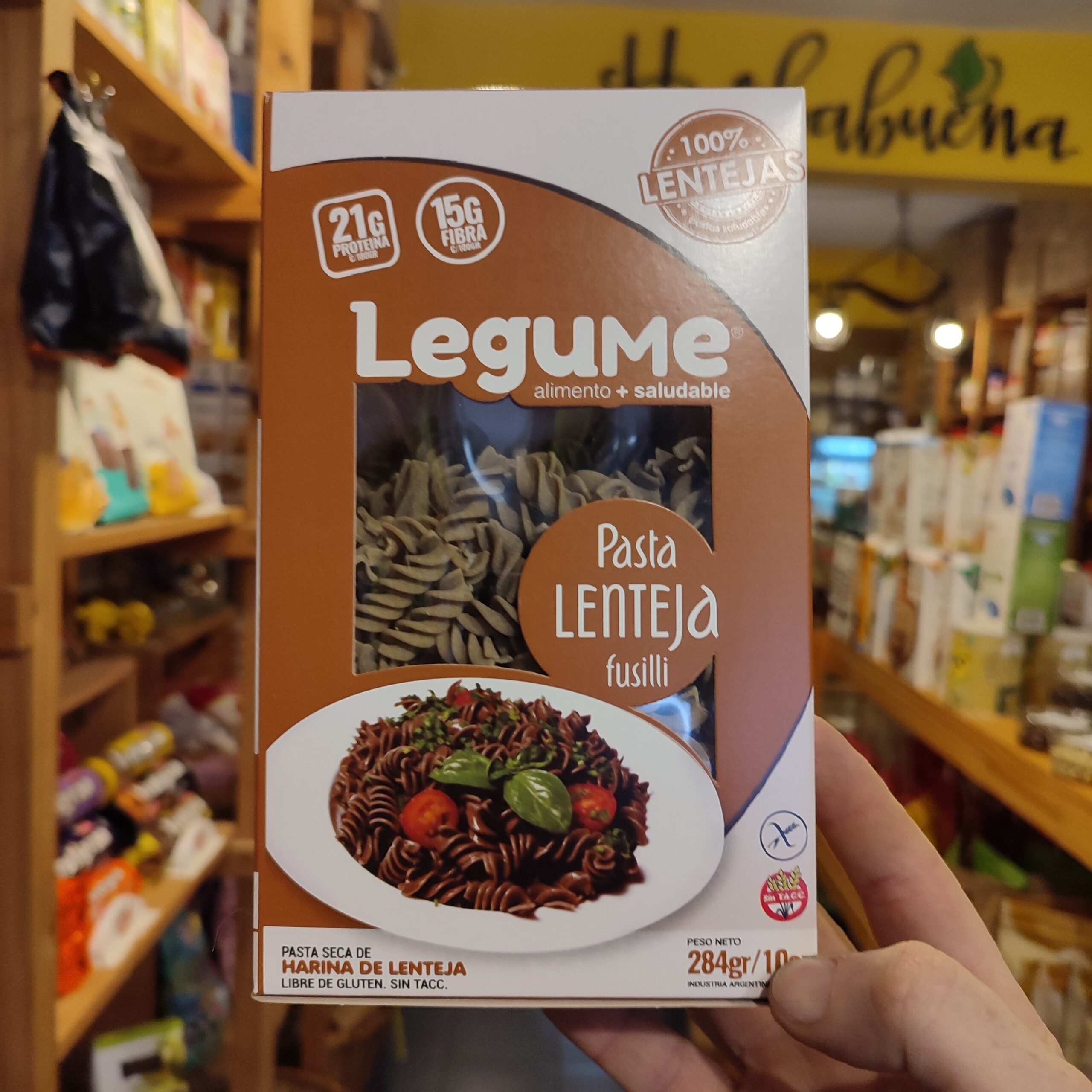 PASTA LENTEJA 284 GR. LEGUME