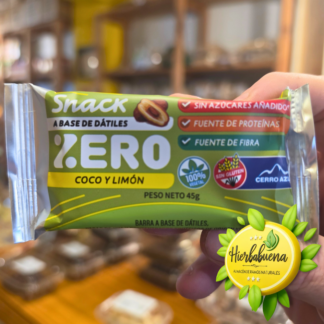 SNACK DE DATILES COCO Y LIMON S//TACC 45 GR. CERRO AZUL
