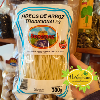 FIDEOS DE ARROZ TRADICIONAL 300 GR. SOYARROZ