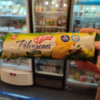 POLVORONES DE VAINILLA S//AZUCAR 100 GR. SMAMS