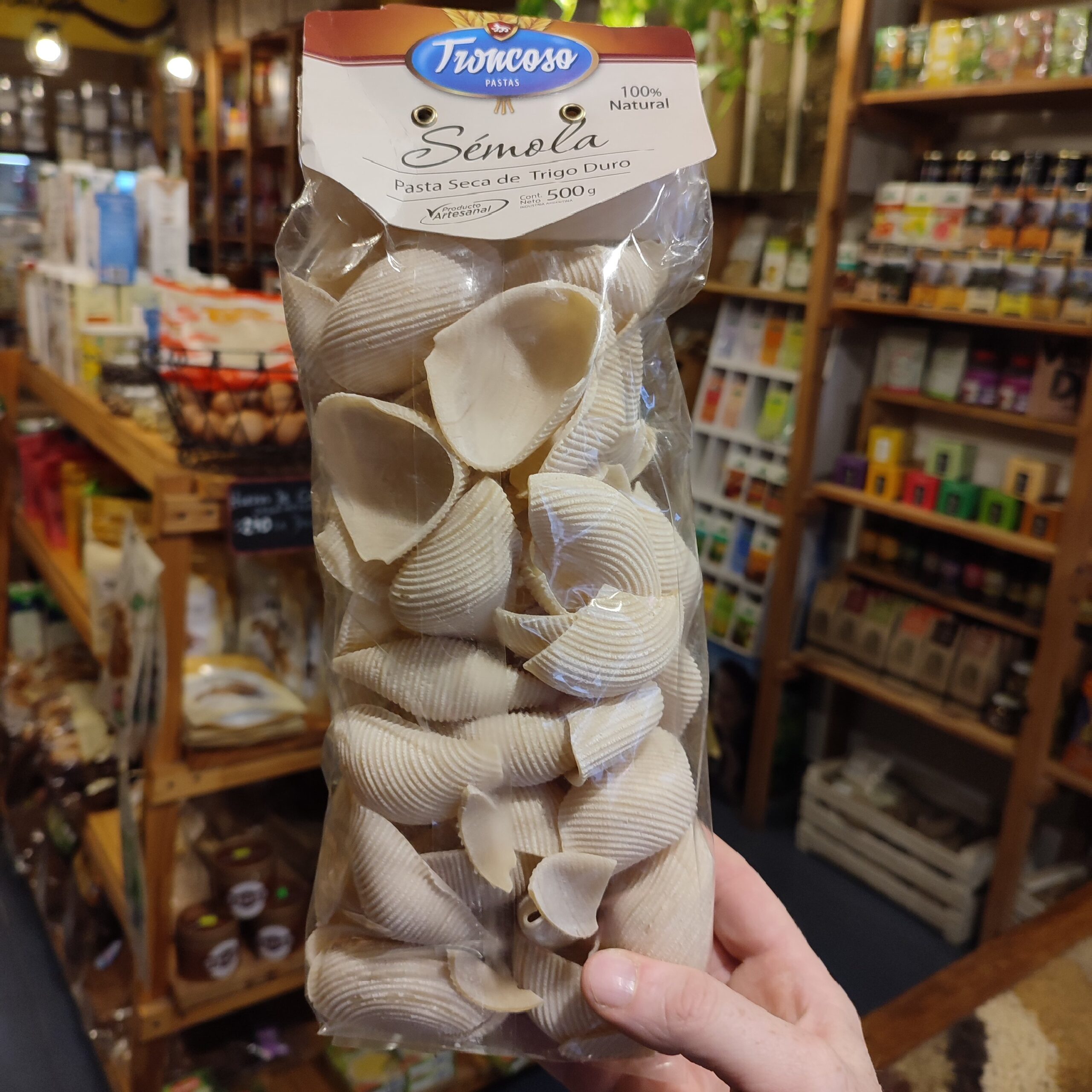 PASTA CONCHIGLIONI SEMOLA 500 GR. TRONCOSO