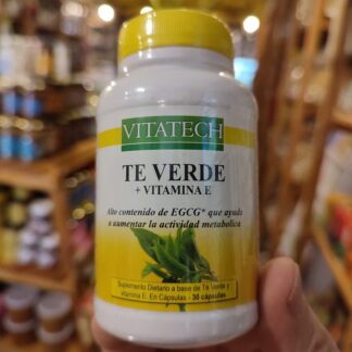 TE VERDE + VITAMINA E 30 CAP. VITATECH