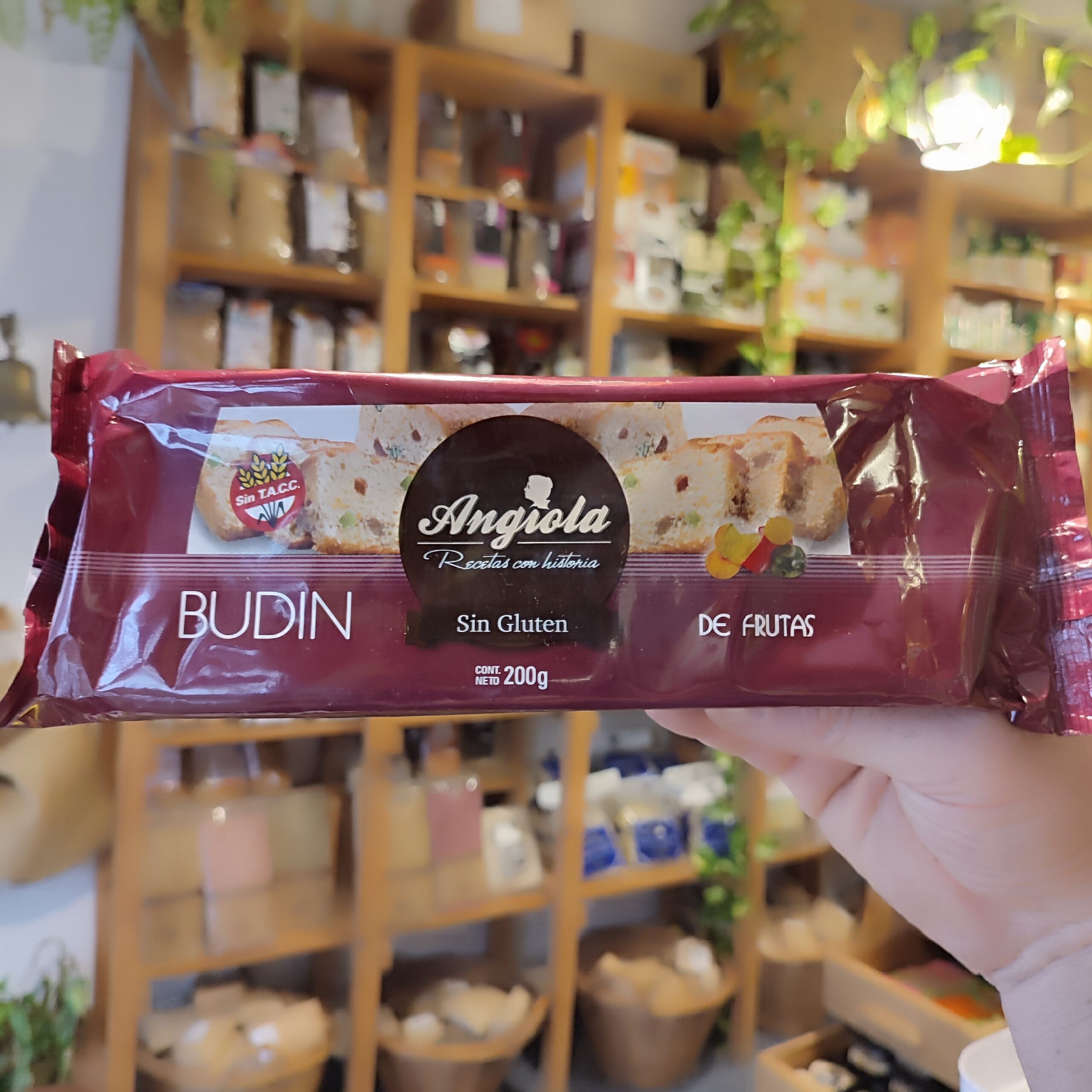 BUDIN DE FRUTAS S/TACC 200 GR. ANGIOLA – Hierbabuena