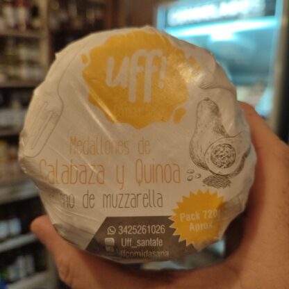 MEDALLONES C//MUZZARELLA X 4 UNID.  720 GR. UFF!