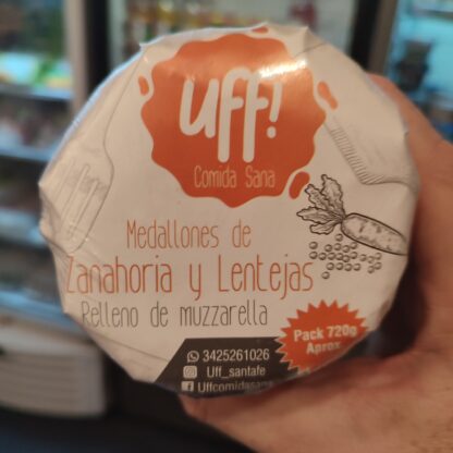 MEDALLONES C//MUZZARELLA X 4 UNID.  720 GR. UFF! - Imagen 2